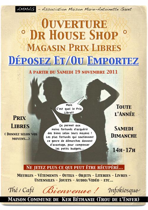 Affiche Dr House Shop