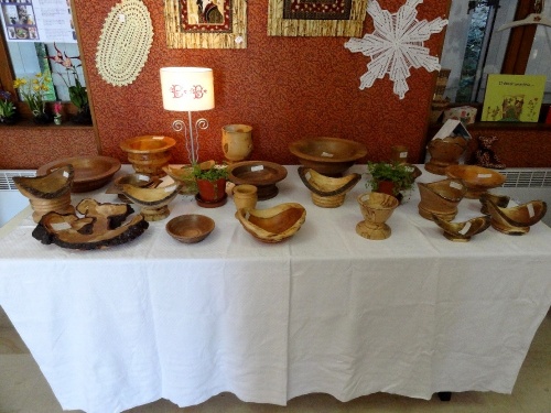 L'exposition 2012 de patchwork et d'artisanat d'art à Meulson
