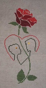 St Valentin ! Vos broderies et finitions ...