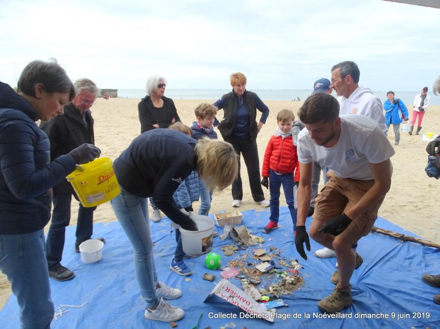 Nettoyage Plage de la Noéveillard Pornic juin 2019