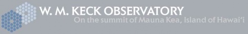 logo W.M..KECK OBSERVATORY