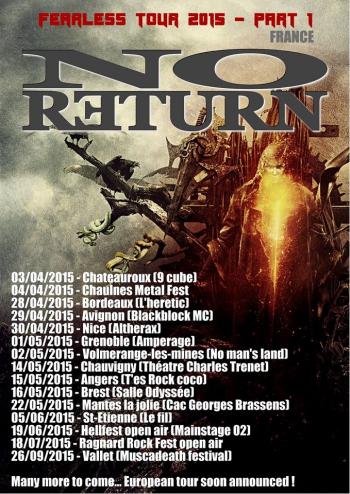 NO RETURN_Fearless Tour 2015