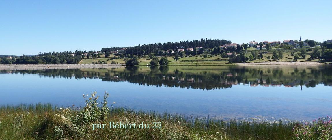 cliques sur panorama sur le lac de Naussac