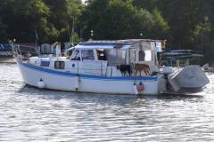 Balade sur l'Erdre à Nantes