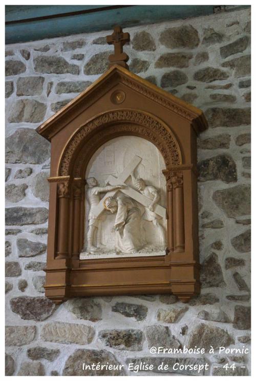 Corsept, Eglise Saint Martin  - intérieur -