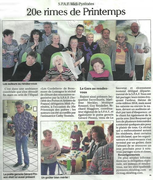 RECITAL À BEAUMONT
