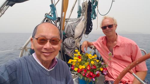 Le balcon posé sur la mer (6) entre Kάραβος et Κέα