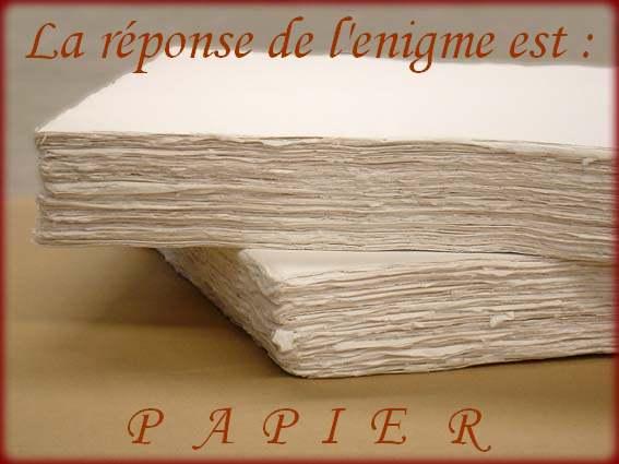 La réponse de l'énigme du 27 mai 2015