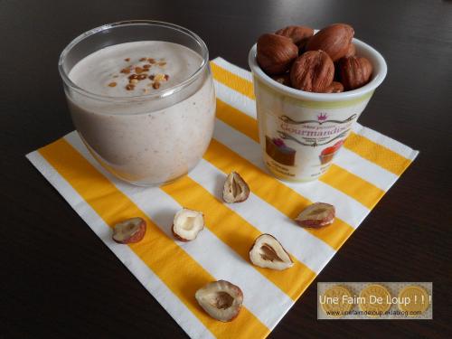 Crème dessert "Vegan" aux noisettes