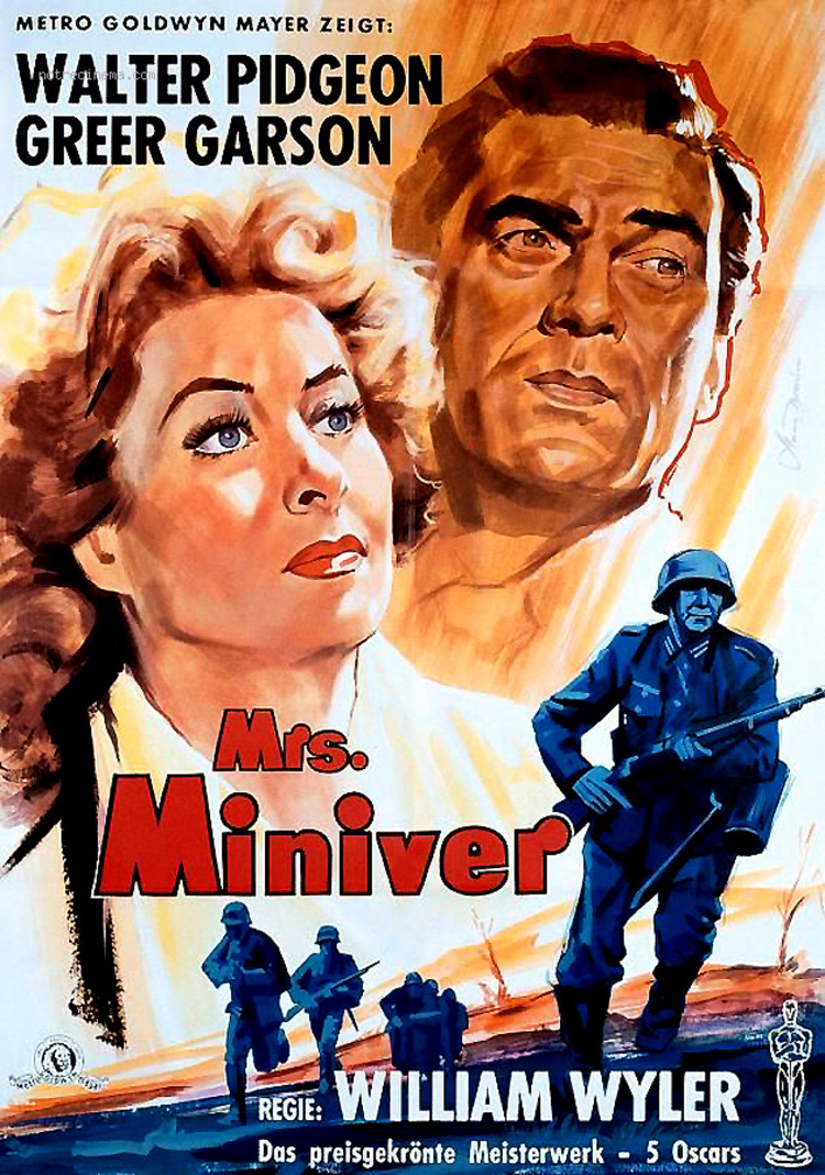 Madame Miniver (1942) Multi BDRip 1080p HDLight x264 AC3 - william Wyler -  Les Filmographies de Chems