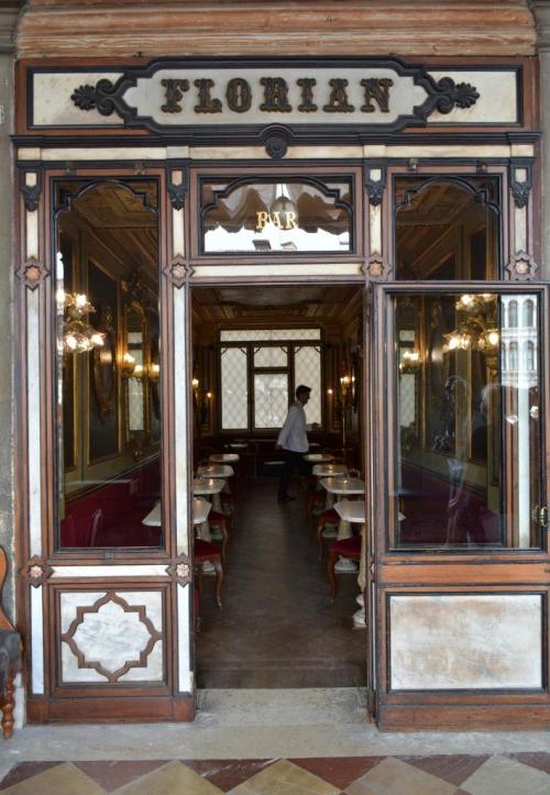 Le café Florian place Saint-Marc à Venise
