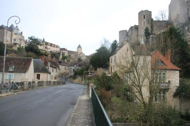 depuis le pont, derrière nous