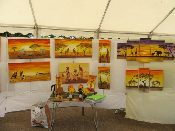Le salon "Arts et Artisanats" de Brion  sur Ource s'est déroulée  le 16 juin sous un beau soleil, et les visiteurs ont été nombreux !