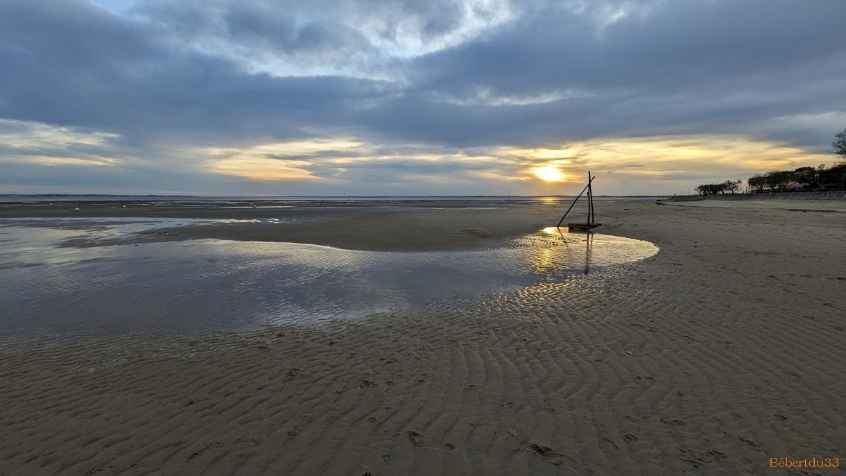 coucher de soleil à ...