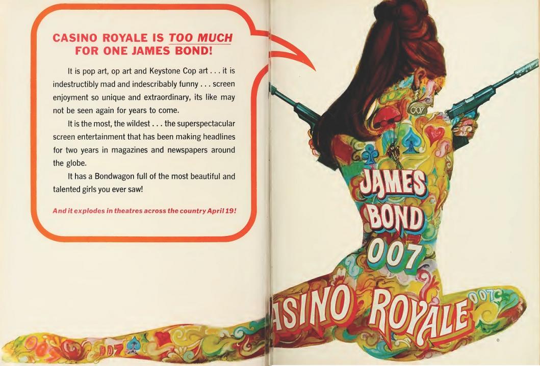 CASINO ROYALE BOX OFFICE USA 1967
