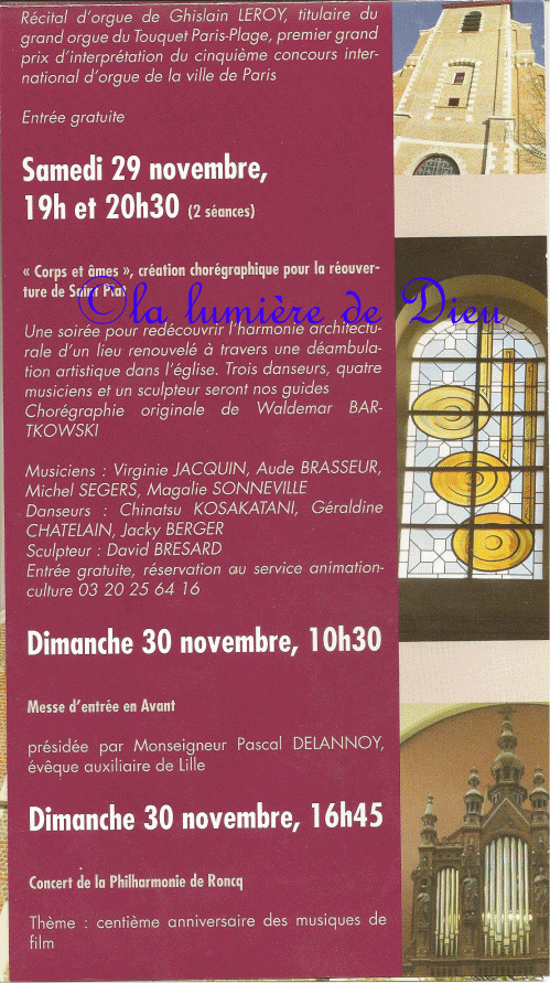 Roncq : l'église saint Piat