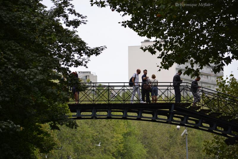 La photo du weekend : Première passerelle du Canal Saint-Martin 