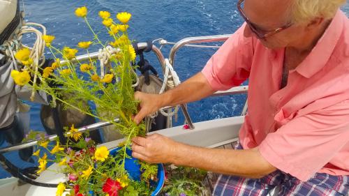 Le balcon posé sur la mer (6) entre Kάραβος et Κέα