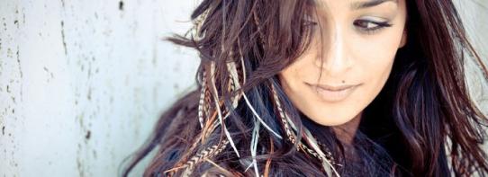 Feather hair extensions: 