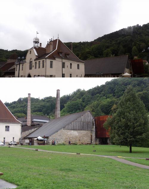 La grande saline de Salins les Bains, séjour camping-car