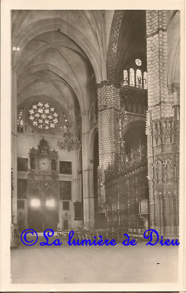 Tolède, la cathédrale Sainte Marie