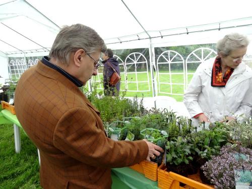 La fête des jardins au château de Montigny sur Aube...