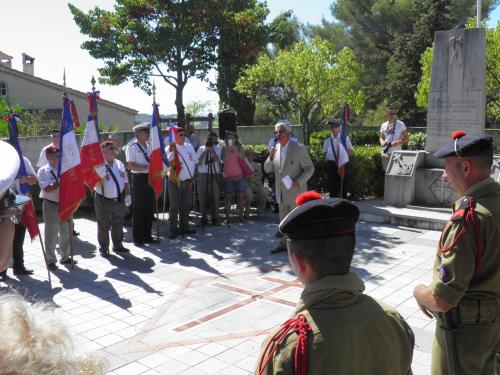 * LA GARDE en Provence a fêté commémoré sa Libération