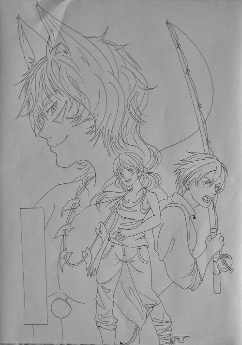 • Couverture de mon oneshot (WIP 3)