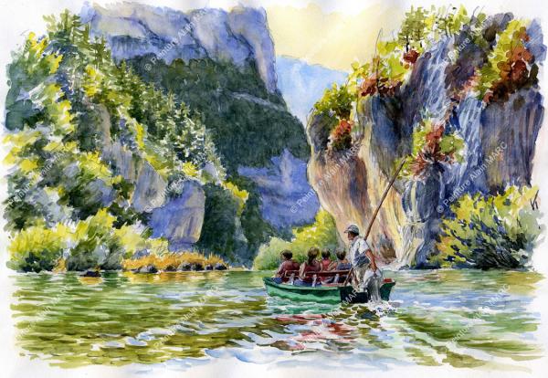 Aquarelles d'Alain Marc