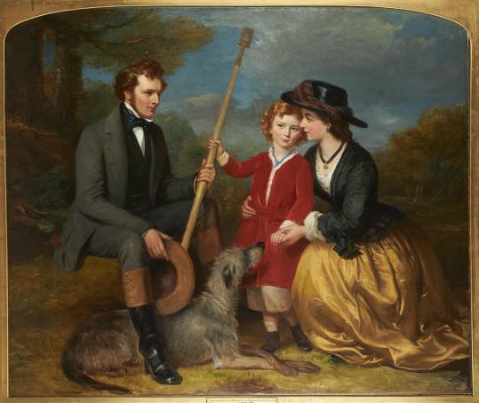 Eden Upton Eddis | Portrait of The Morland Family | MutualArt