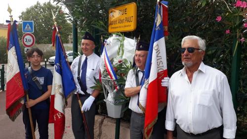 * Fondation France libre Délégation du Var - Cérémonie du 75ème Anniversaire de la Libération du Pradet 