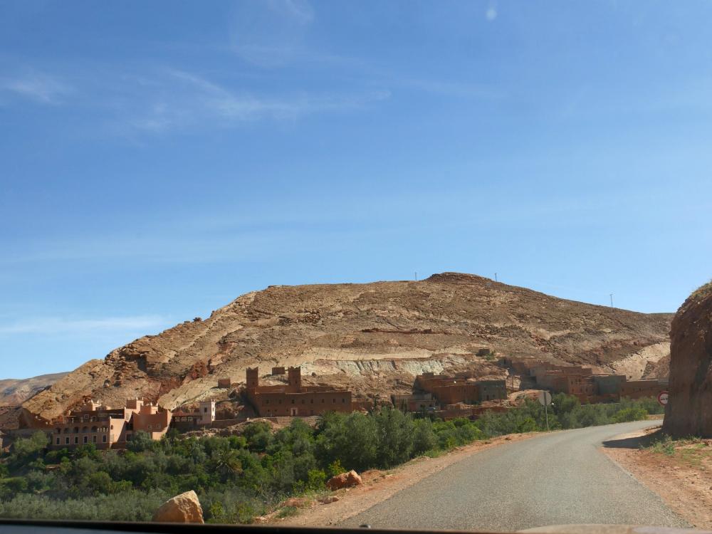 Quelques villages entre Ait Ben Haddou et Télouet 