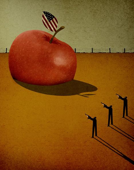 Illustrations satiriques de Kai Ti Hsu