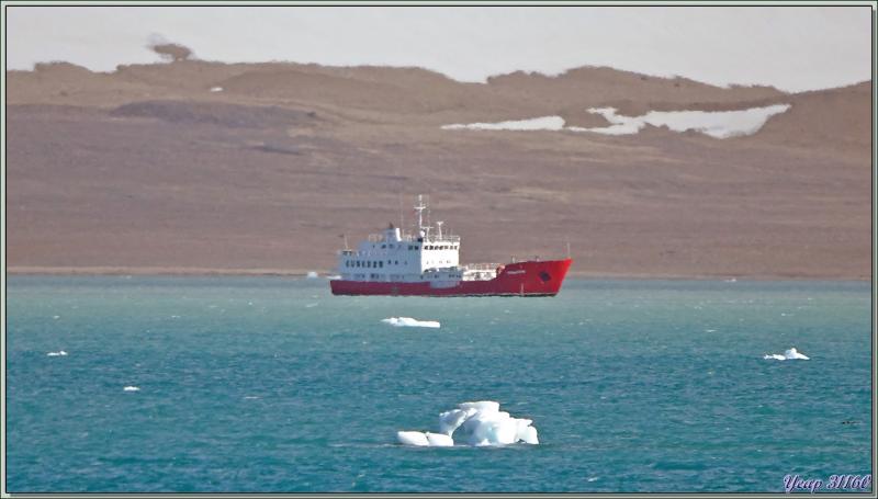 Le reste de la matinée va se poursuivre en navigation depuis l'île Noraustlandet vers le nord-est de l'île Spitzberg - Svalbard - Norvège