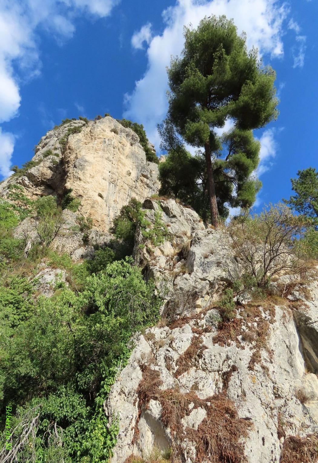 un pause à Moustier