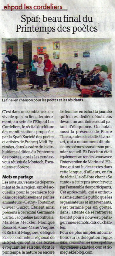 FEUILLES PRINTANIÈRES