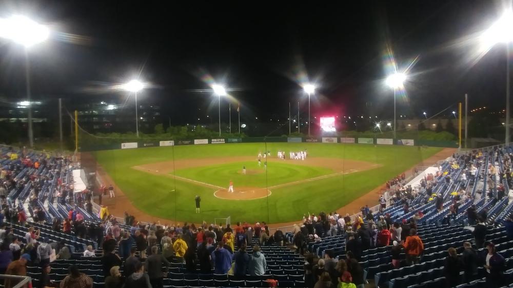 Ottawa Titans versus Tri-City ValleyCats on May 21st 2024