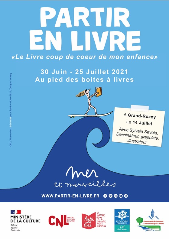 Partir en livre - le 14 juillet à Grand-Rozoy