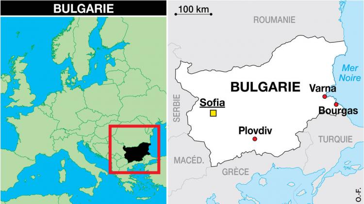 Direction la Bulgarie ... 