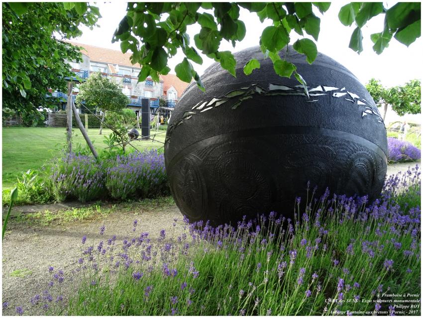 PORNIC - L'Art des Sens - Expo sculptures de Philippe Roy 2017