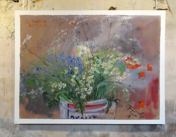 Karin Neumann a présenté son exposition d'été...