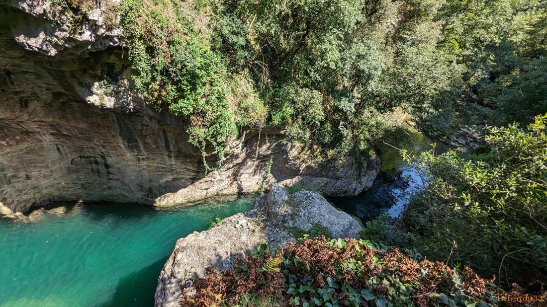 une cascade à Sospel 