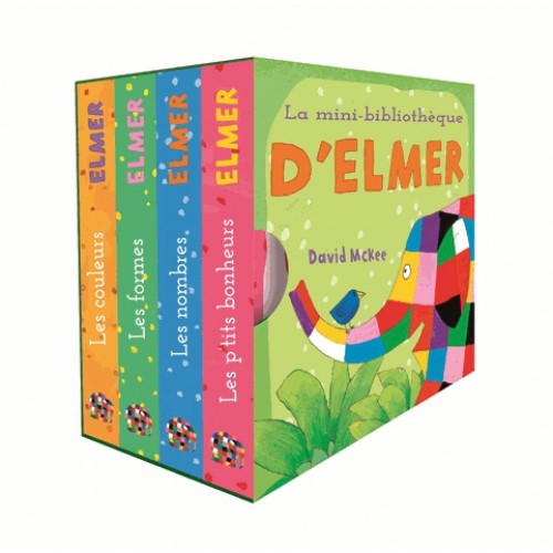 La mini bibliothèque d'Elmer - David McKee