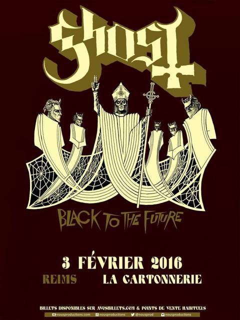GHOST + DEAD SOUL - Reims - 03/02/2016
