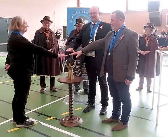 La "Tuber Uncinatum" du Châtillonnais a été mise en valeur, lors de la Fête de la Truffe Impériale du 26 octobre 2024