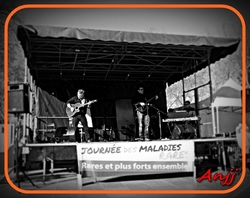 Anjj Concert Live JMR Place de la Comédie à Montpellier 1er Mars 2014..