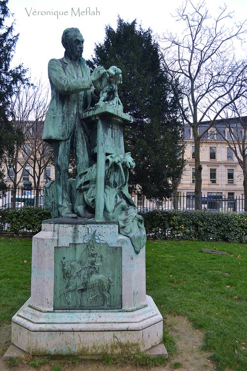 Jardin des Plantes :  Emmanuel Frémiet par Henri Gréber 