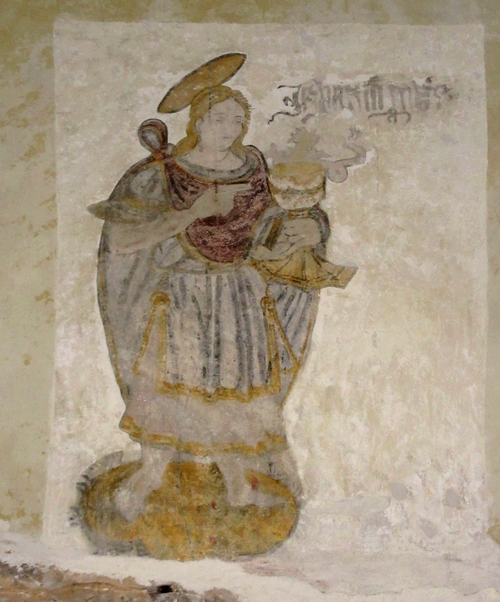 Les fresques de l'église de Savoisy