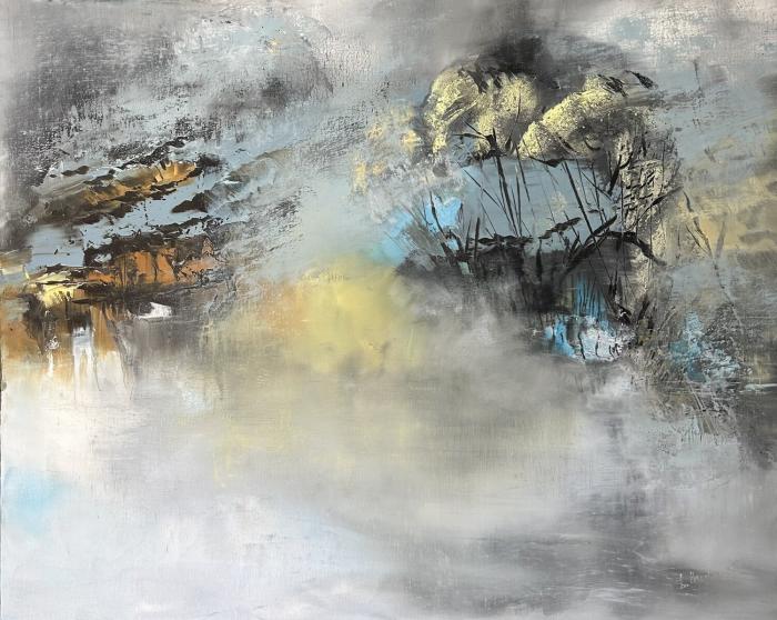 Peinture de ; Ludmila Budanov  peintre chypriote