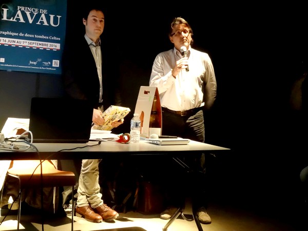 "Le prince de Lavau" une conférence de Bastien Dupuis, archéologue à l'I.N.R.A.P, proposée par les Amis du Musée du Pays Châtillonnais-Trésor de Vix